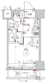 LUMEED横濱南の間取り画像