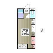 MQuarto港南台の間取り画像