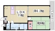 Apartments大倉山の間取り画像