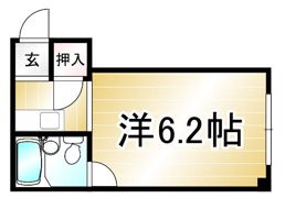 生駒ハイツの間取り画像