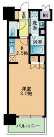 RJRプレシア南福岡の間取り画像
