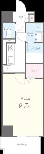 N residence SUMIYOSHI エヌレジデンス住吉の間取り画像
