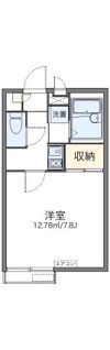 レオパレスJ Kクローバーの間取り画像