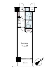 アリュージュ三ノ輪の間取り画像