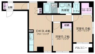 ドミール蔵前の間取り画像