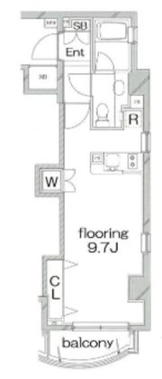 アクロス文京の間取り画像