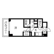 シーズンフラッツ高田馬場リバーサイドノースの間取り画像