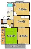 Lガーデン本城IIの間取り画像