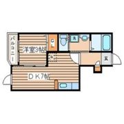 フローラルコートBの間取り画像