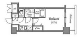 ワールドアイ難波City Gateの間取り画像