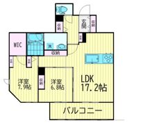 Arvense南雪谷の間取り画像