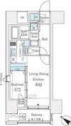 プライムレジデンス渋谷の間取り画像