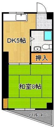 TOEI城野ビルの間取り画像