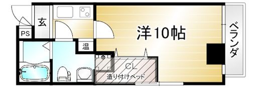 アクエルド御所北の間取り画像