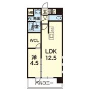 ライズ熊本駅westの間取り画像