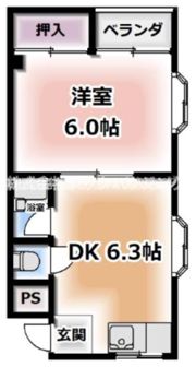 サニーヴィレッジの間取り画像