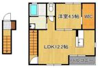クレイン上葛原の間取り画像