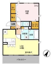 ソレイユの間取り画像
