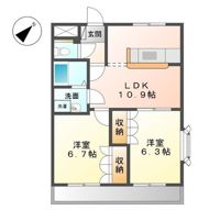 サンモールの間取り画像