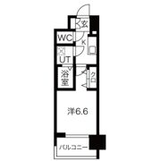 レジュールアッシュ九条の間取り画像