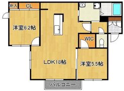 クリスタルコートさくらの間取り画像