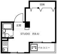 第2三誠ビルの間取り画像
