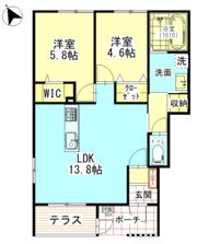 アルクス長束の間取り画像