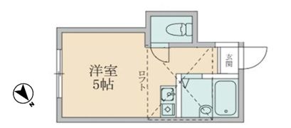 クリスタルヴィラ弘明寺の間取り画像