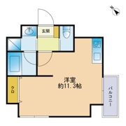 AXIS平尾1番館の間取り画像