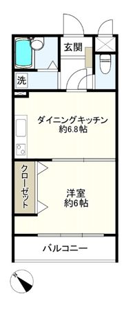 久米川プラネットの間取り画像
