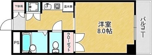 ラファイン江坂の間取り画像