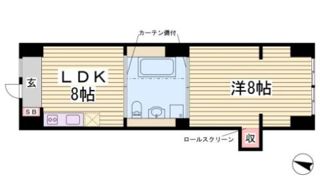 BELLTREE水木通の間取り画像