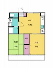アピアコーポの間取り画像