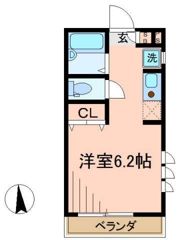 サンライズ東野の間取り画像