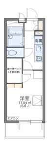 レオパレスソフィア 壱番館の間取り画像