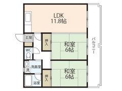第2しづマンションの間取り画像