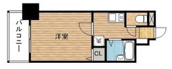 エスリード梅田東の間取り画像