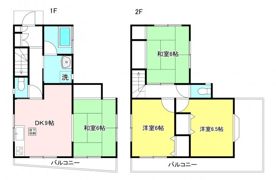 平作5貸家の間取り画像