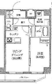 ティモーネ深川リーヴァの間取り画像