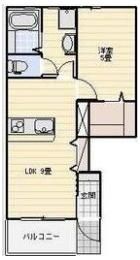 LOTUS小松2の間取り画像