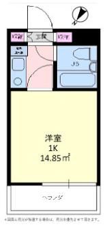 ビューハイムの間取り画像