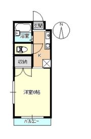 翠ハイツの間取り画像
