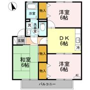 ブレスガーデン Ⅲ棟の間取り画像