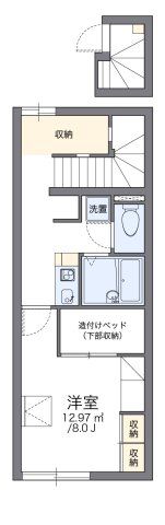 レオパレスビオラの間取り画像