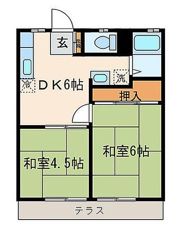 ABEハイツの間取り画像