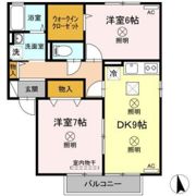 コンフォート A棟の間取り画像
