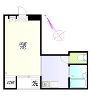 福住ビルの間取り画像