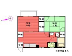 日高第3ハイツの間取り画像