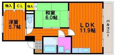 リーブロイヤルの間取り画像