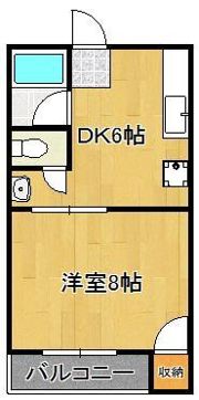 グレイスコート井掘の間取り画像